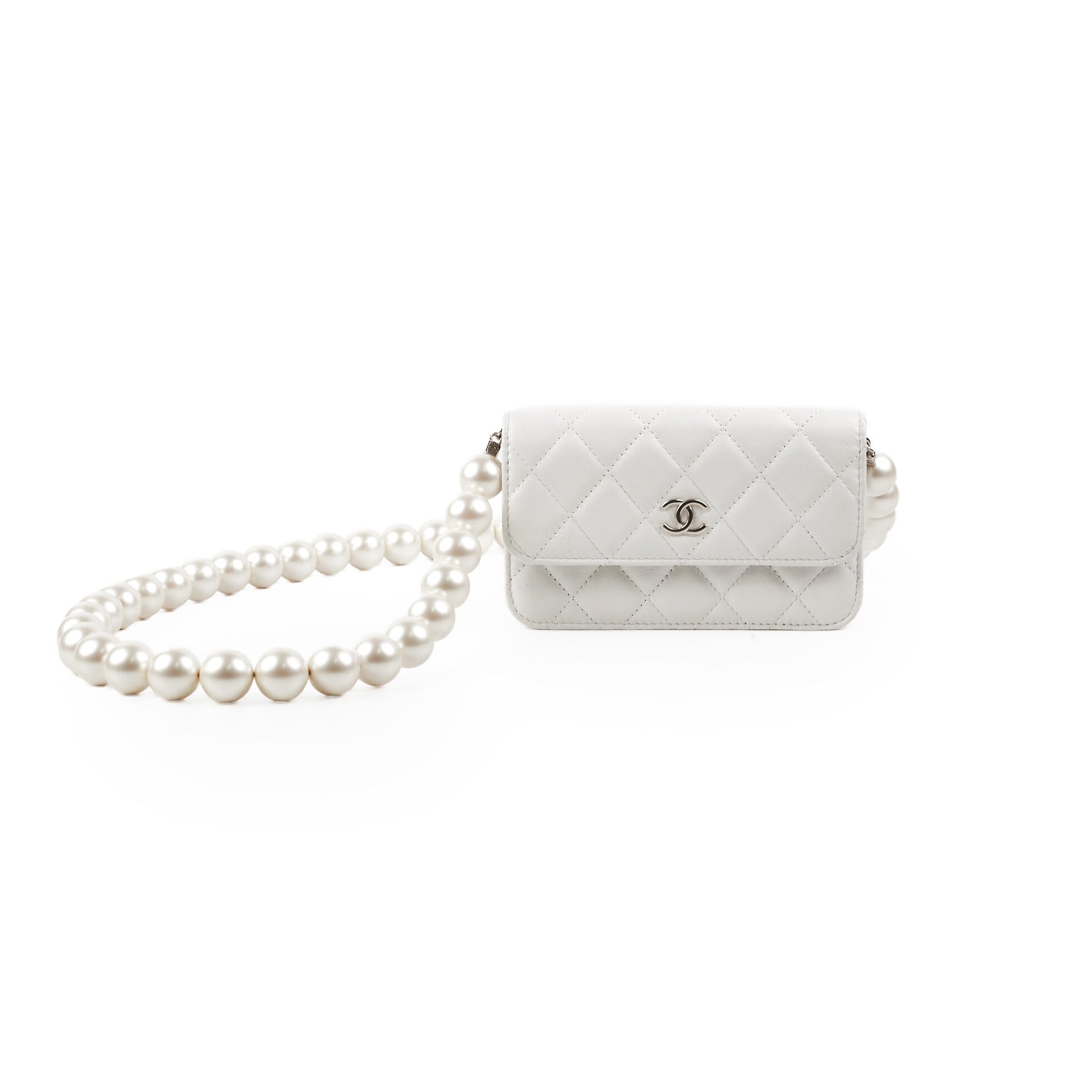Chanel Pearl Crossbody Bag White 31 Series - Luxury Designer Handbag for Women | Perfect for Parties, Dates & Special Occasions
