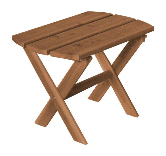 Regallion Folding End Table & Coffee Table - Portable Side Table for Small Spaces, Outdoor, Camping & Home Decor - Lightweight & Space-Saving Design