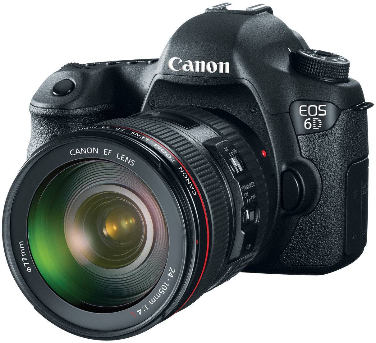 Canon EOS 6D Full Frame DSLR Camera with 24-105mm f/4L & 70-300mm Lenses Kit - Professional Photography for Travel, Portraits & Landscapes (USA Version)