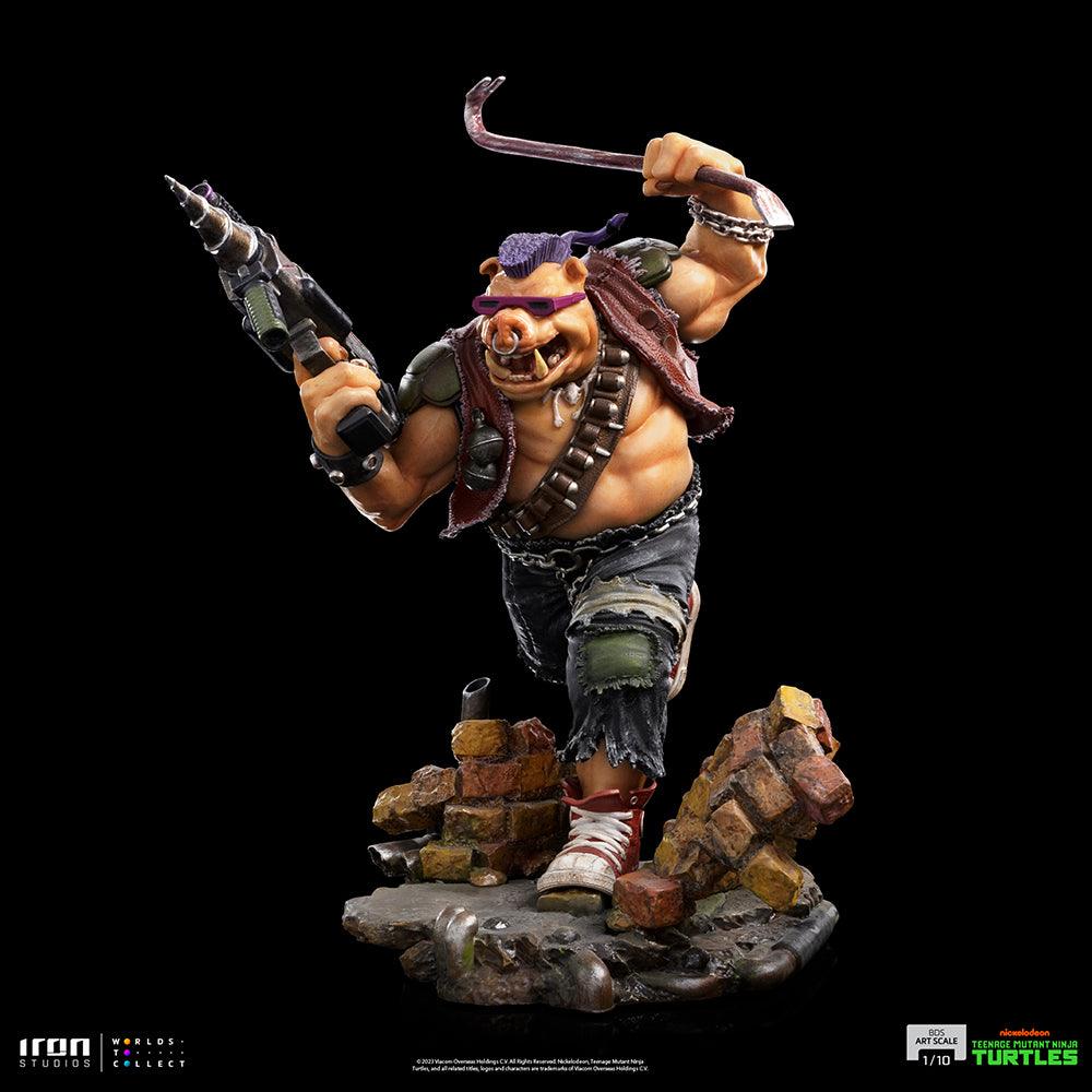Iron Studios TMNT Bebop BDS Art Scale 1/10 Statue - Teenage Mutant Ninja Turtles Collectible for Display & Home Decor