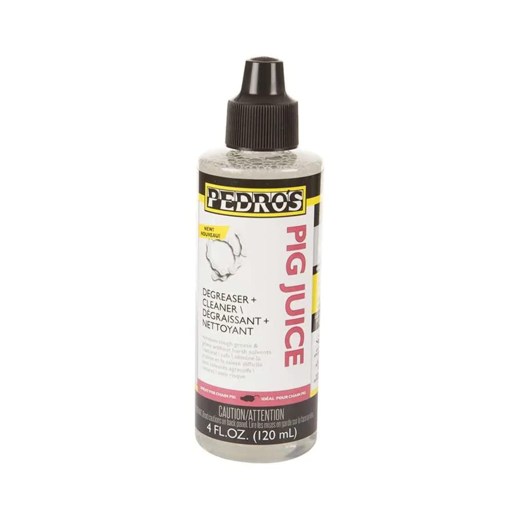 Pedro's Pig Juice Chain Cleaner - Premium Bicycle Chain Lubricant & Degreaser for Smooth Cycling Performance | Ideal for Road Bikes, Mountain Bikes & Commuter Bikes
