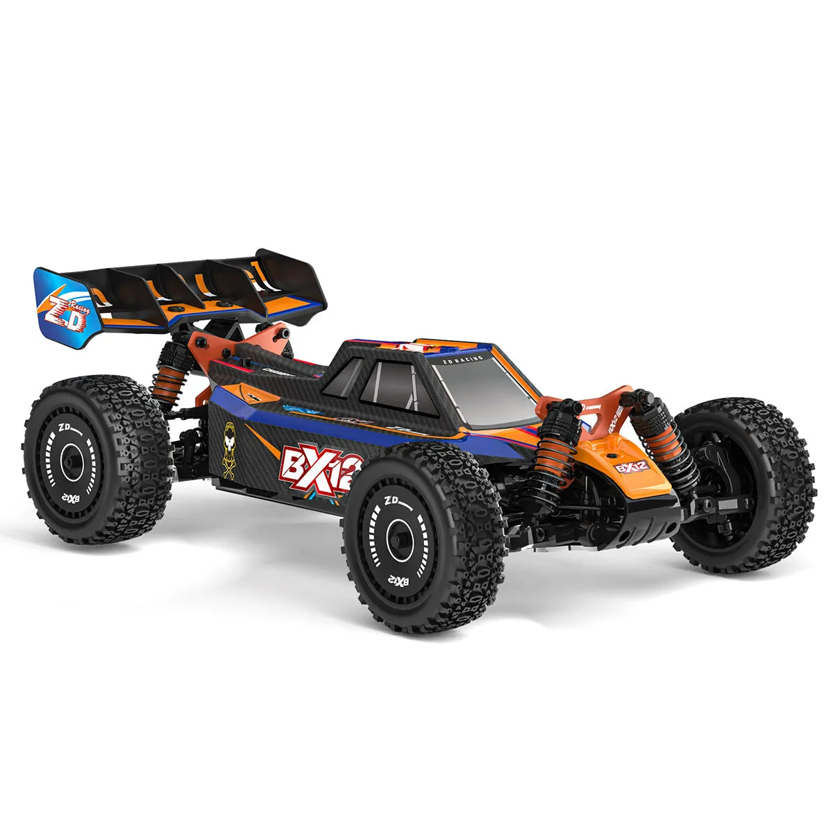 **ZD Racing BX 12 1/12 Scale 4WD RC Car - 70km/h High Speed, 3S Brushless Motor, 2.4G RTR, Oil-Filled Shocks - Off-Road Racing Truck for Adults & Kids (Perfect for Backyard, Park & Track Racing)**