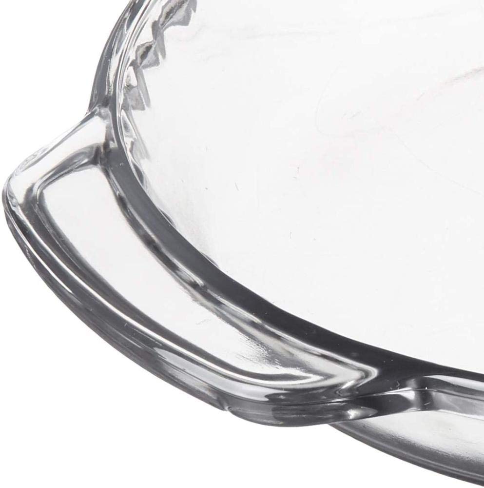 Anchor Hocking 9.5-Inch Deep Clear Glass Pie Plate - 1 Piece Oven Safe Bakeware for Pies, Quiches & Casseroles - Perfect for Thanksgiving, Christmas & Family Baking