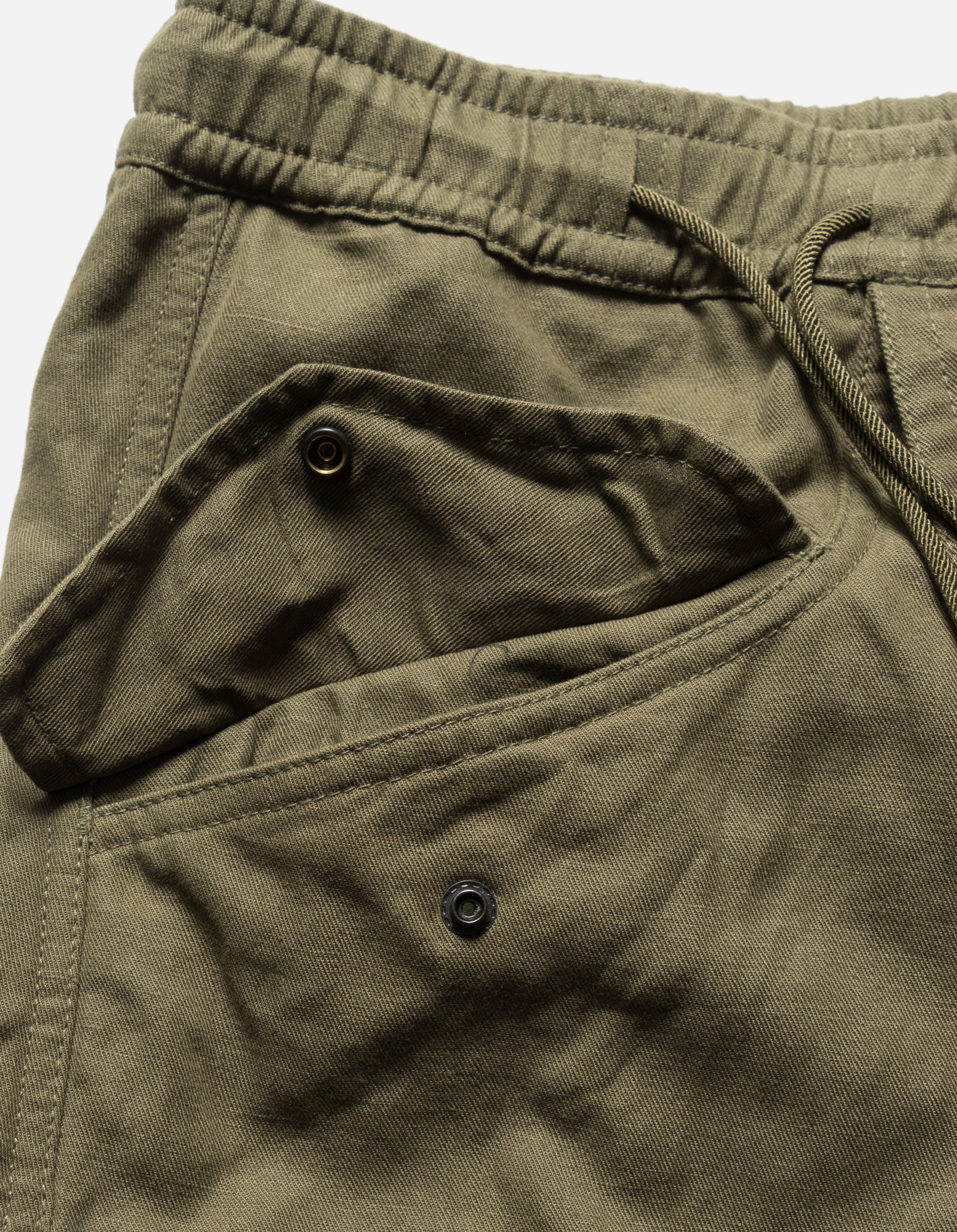 6008 Cobra Asym Cargo Hakama Pants - Olive OG 107F Military Tactical Pants for Outdoor Adventure & Airsoft