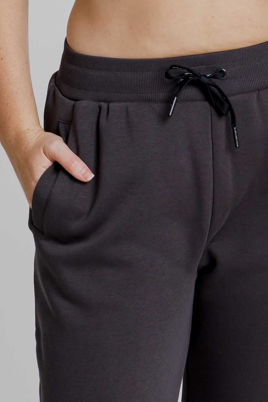 Off Duty Trackpants - Charcoal Black | Comfortable Casual Joggers for Men & Women | Perfect for Lounge, Gym & Streetwear