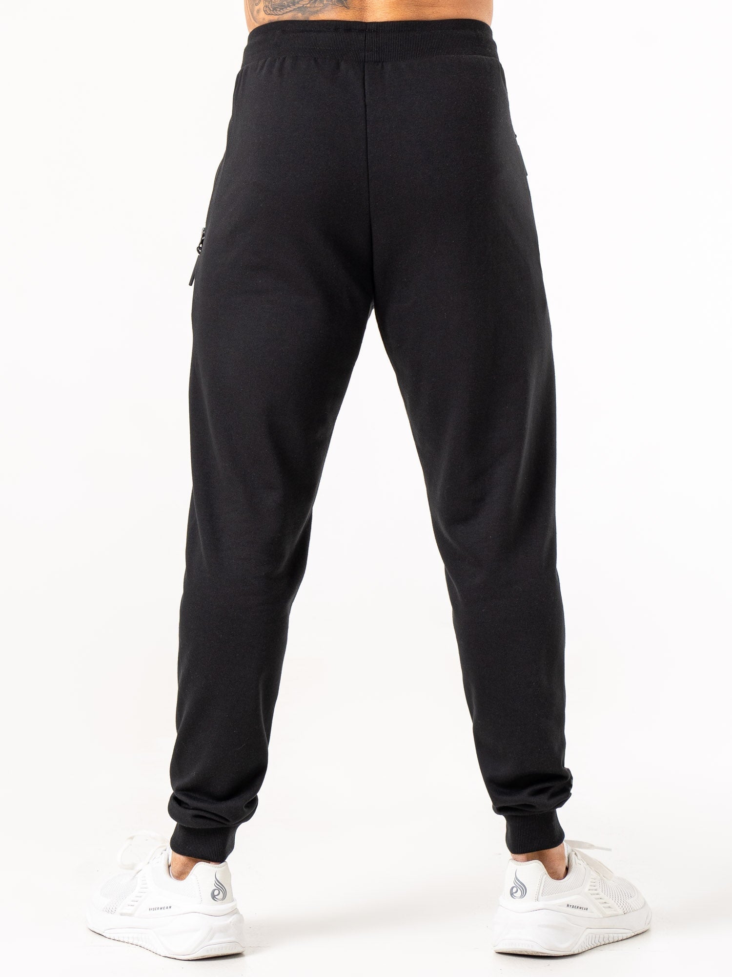 High-Performance Energy Track Pants for Men & Women - Breathable Black Workout Joggers for Running, Gym & Casual Wear
