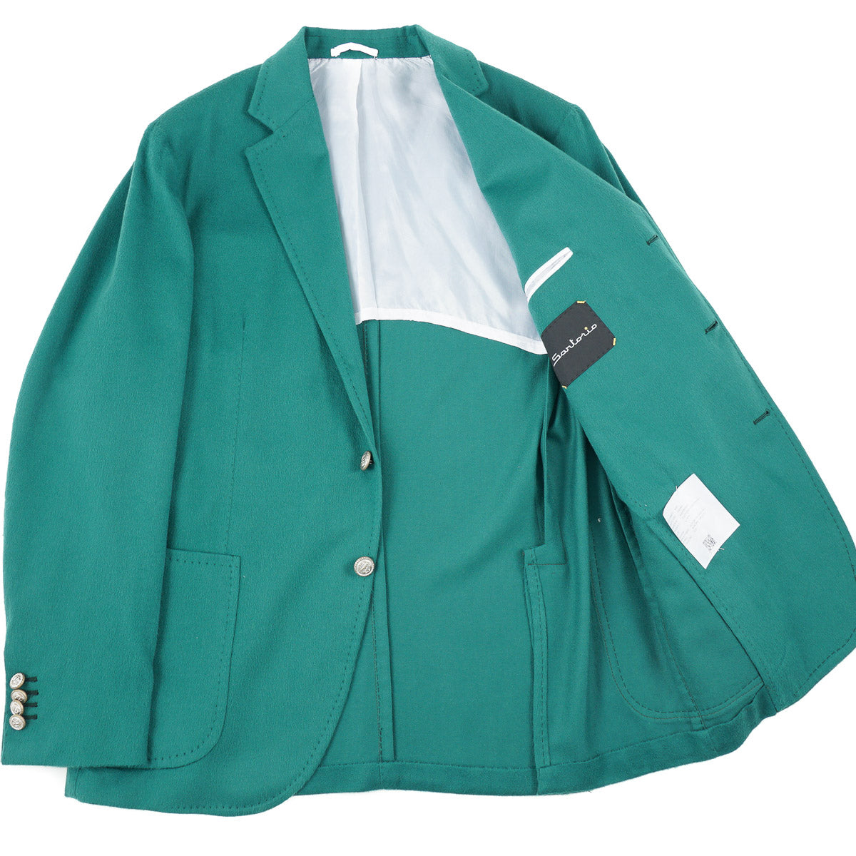 Premium Sartorio Soft Constructed Cashmere Sport Coat for Men - Luxury Lightweight Blazer for Business, Weddings & Formal Occasions