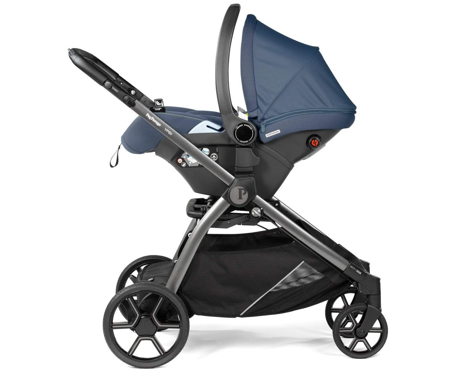 Peg Perego YPSI Lightweight Stroller for Toddlers - Compact, Foldable Baby Stroller with Adjustable Canopy | Perfect for Travel, Shopping & Daily Walks
