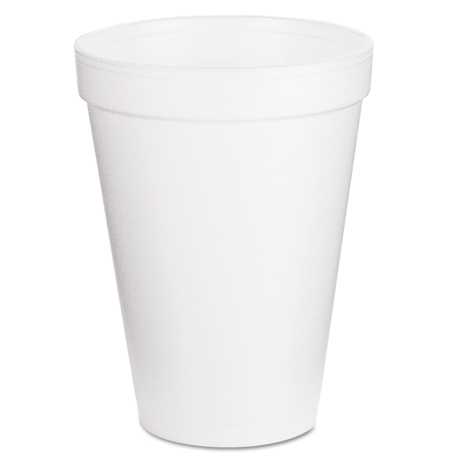 12 oz White Foam Cups - 3 Sets of 1000 (3000 Total) by Dart Container Corp - Perfect for Parties, Events, and Office Use