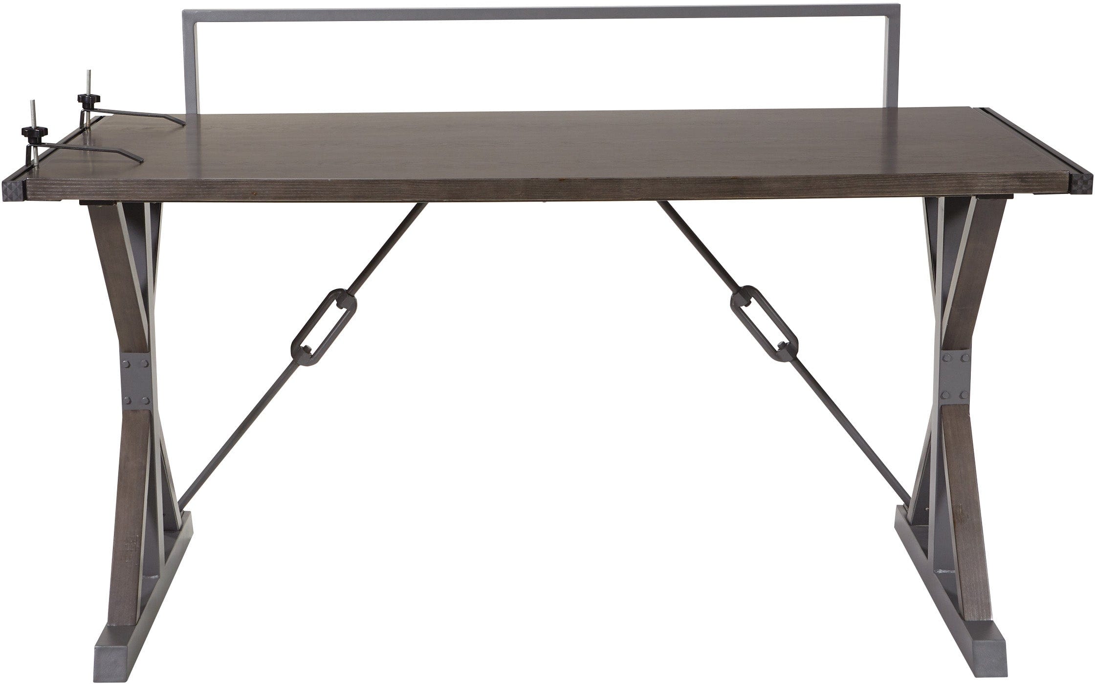 Office Star Creator Instructable Desk [CRE25] - Adjustable Height Workstation for Home & Office, Perfect for Remote Work & Study