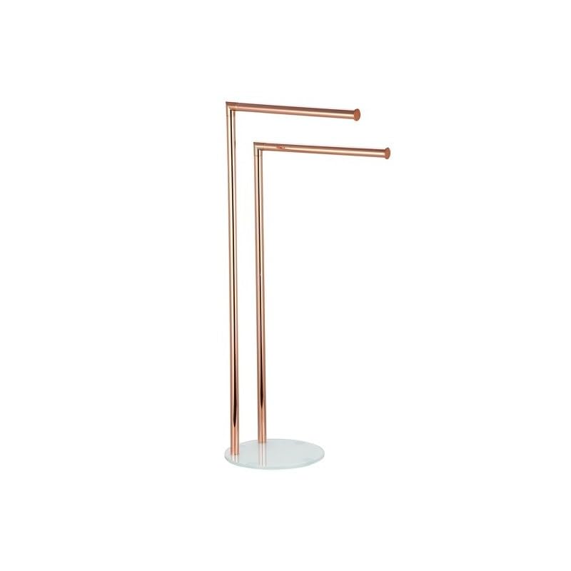 80x36x12 cm Gold Bathroom Towel Rail - Premium Heated Towel Warmer for Spa, Hotel & Home Luxury Decor