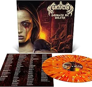 Mortician - Domain of Death (Color Vinyl LP) | Limited Edition Heavy Metal Vinyl Record for Collectors & Music Lovers - Perfect for Home Listening, Gifts & Vinyl Collections
