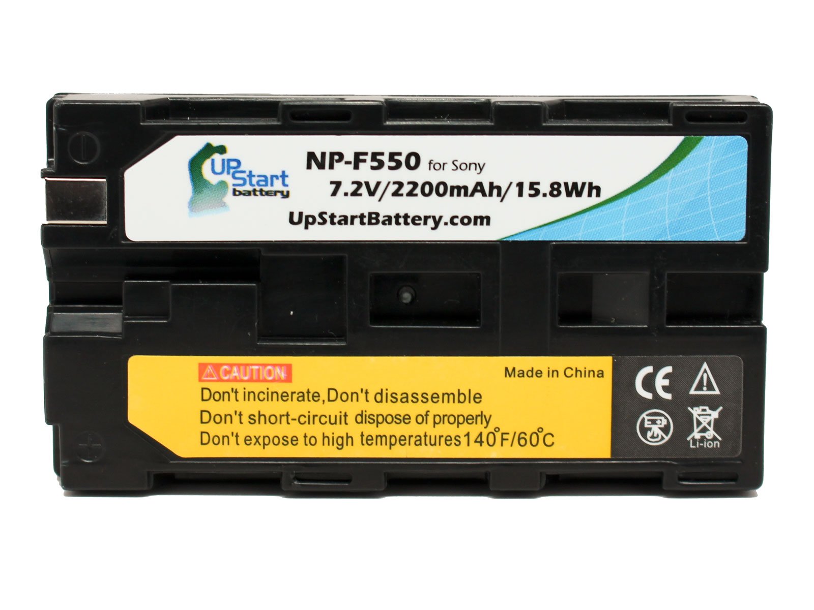Sony NP-F550 Battery & Charger Kit - 2200mAh for EVO-250, Digital Cameras - Home & Travel Use