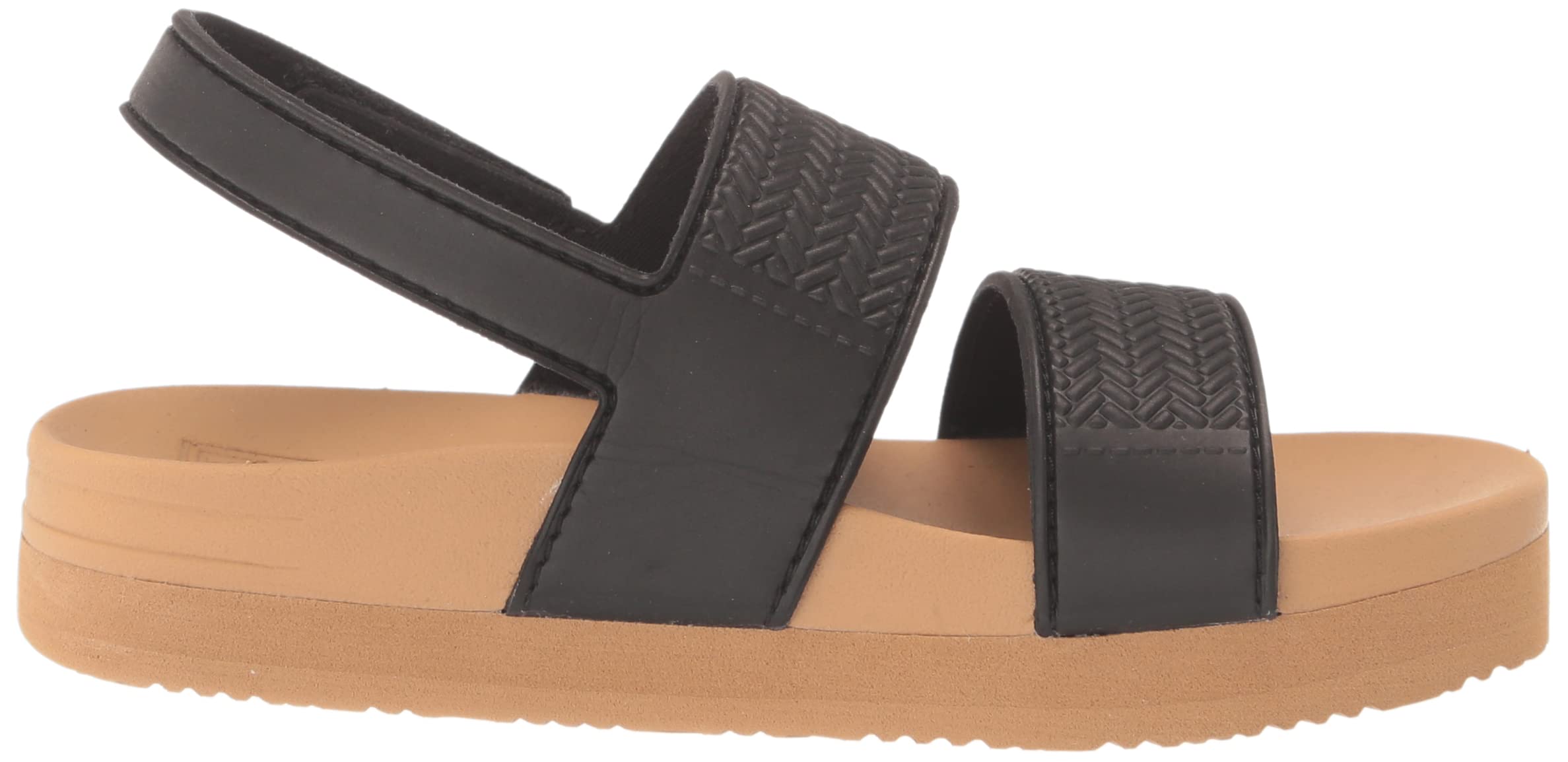 REEF Toddler & Little Kid Water Vista Platform Sandals - Adjustable Velcro Strap, Water-Friendly Design for Beach, Pool, and Outdoor Adventures