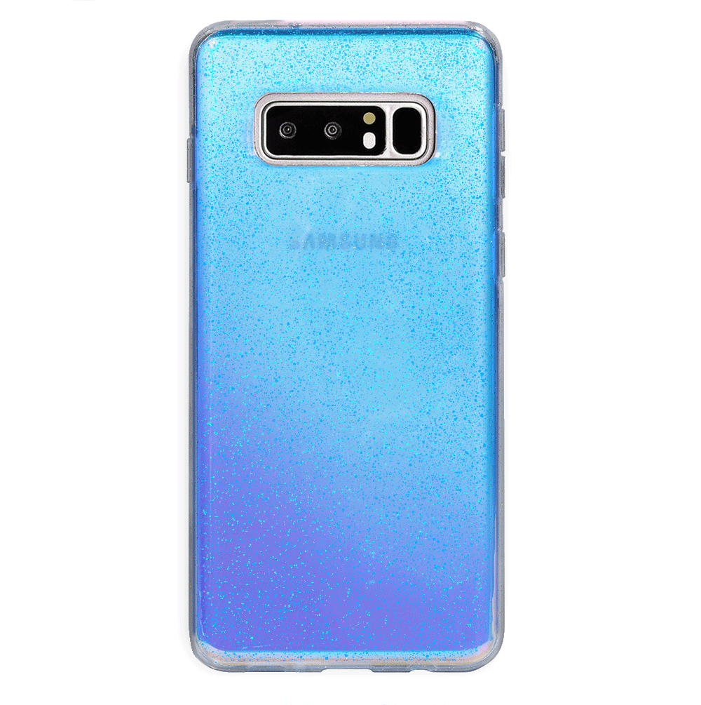 Glitter Nebula Samsung Galaxy Phone Case - Protective Cover for Galaxy S21/S20/S10 - Sparkle Glam Design for Everyday Use & Special Occasions