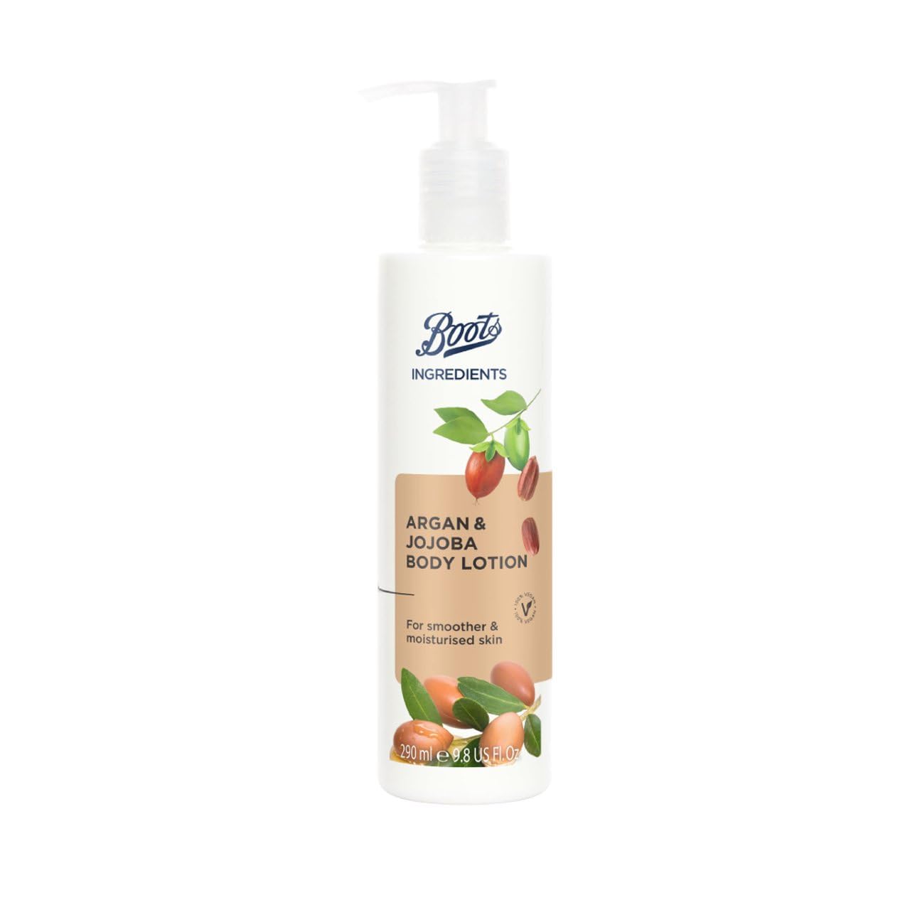 Organic Argan & Jojoba Oil Body Lotion - 9.8 Fl Oz (4 Pack) | Deep Moisturizing & Nourishing Dry Skin | Perfect for Daily Hydration, After Shower & Winter Care