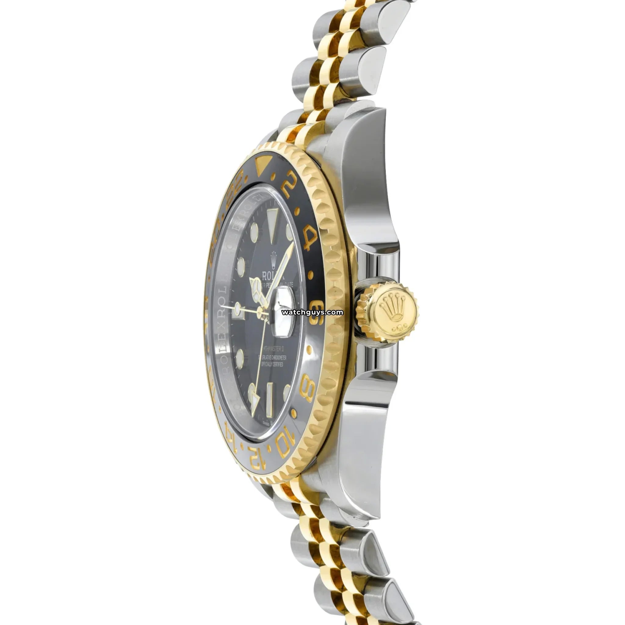 Rolex GMT Master II 126713GRNR Stainless Steel & Gold Watch with Jubilee Bracelet - Perfect for Travel, Business & Luxury Collectors