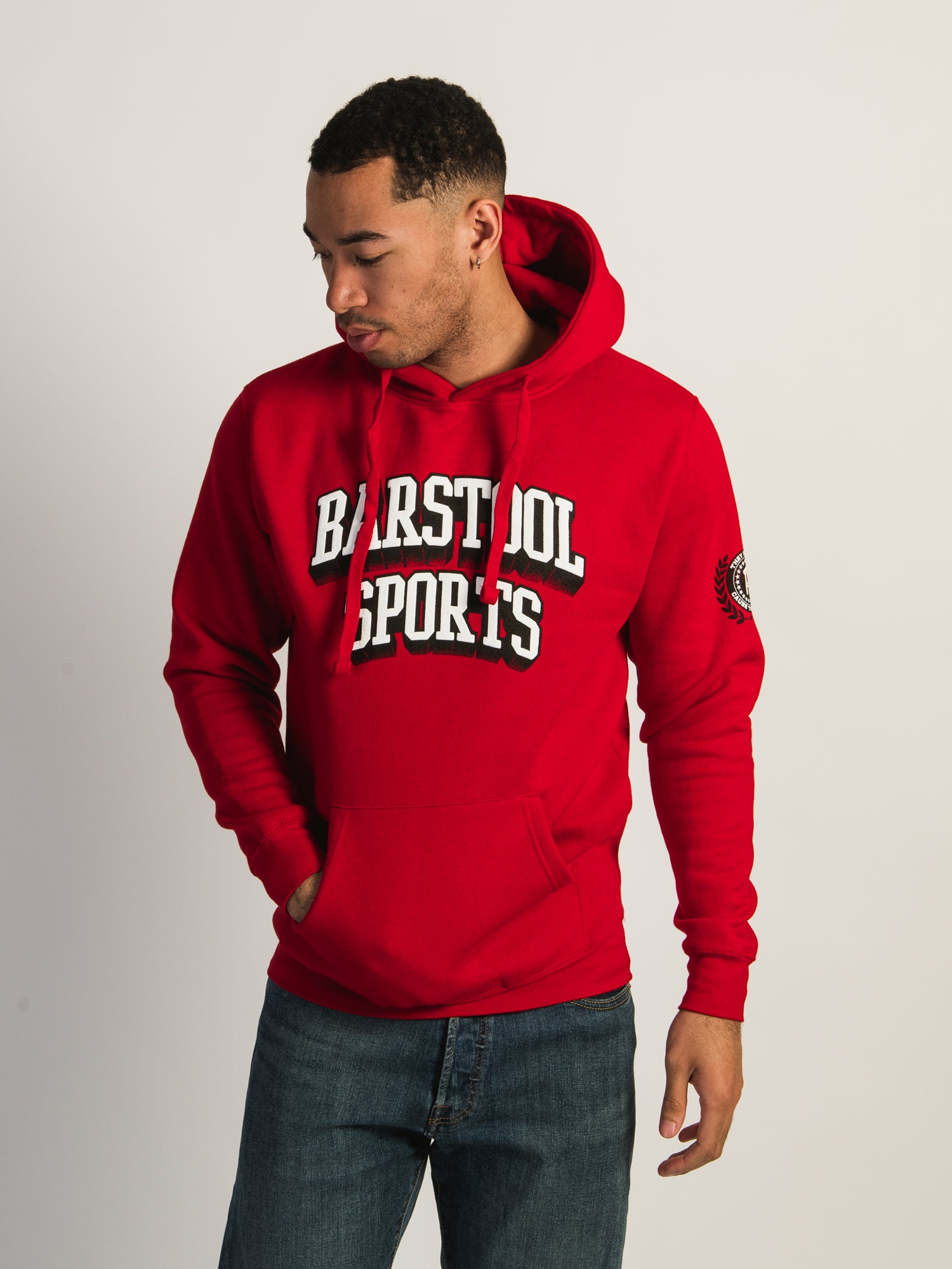 Barstool Sports Core Pullover Hoodie - Men's & Women's Casual Sweatshirt for Lounge, Gym & Outdoor Activities