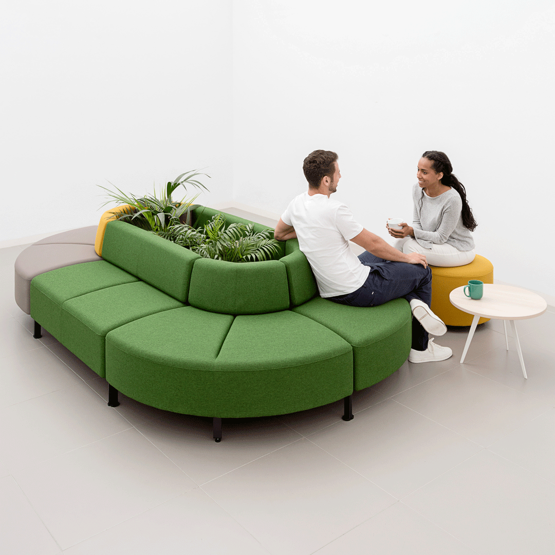 Modular Sofa System - Bend Series 20 | Contemporary Sectional Couch for Living Room, Lounge & Office Spaces | Customizable Modern Furniture for Home Decor