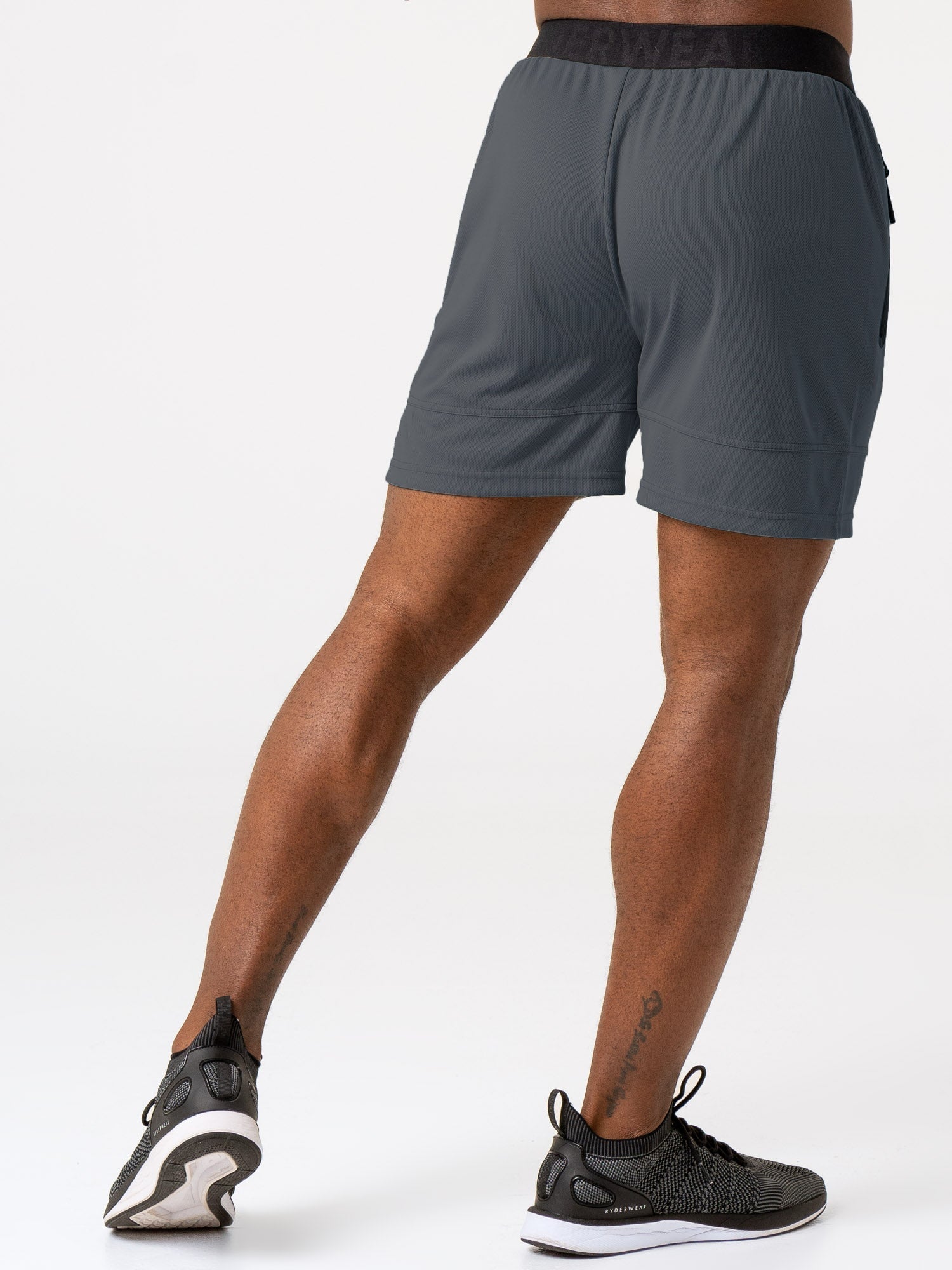 Advanced Mesh Shorts for Men - Breathable & Lightweight Steel Blue Athletic Shorts - Perfect for Running, Gym, and Outdoor Activities