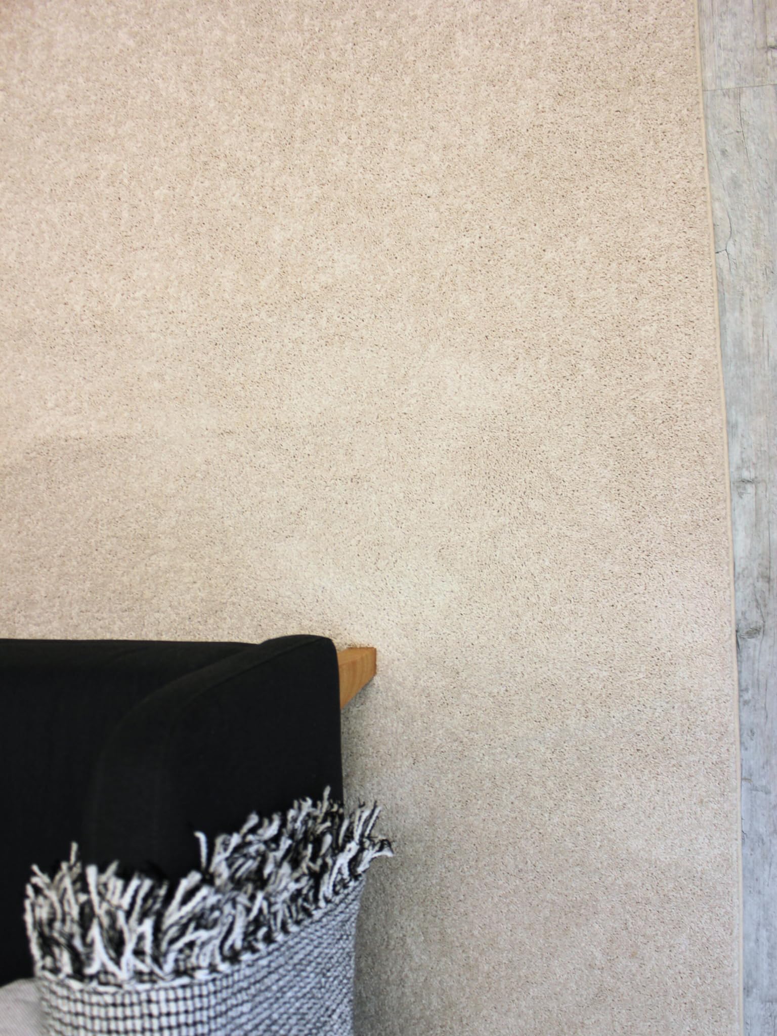 KOECKRITZ Cream Area Rug - Soft Plush 30 oz Polyester Carpet in Vanilla Cream | Multiple Sizes & Shapes (4'x6') | Medium Density, 1/2