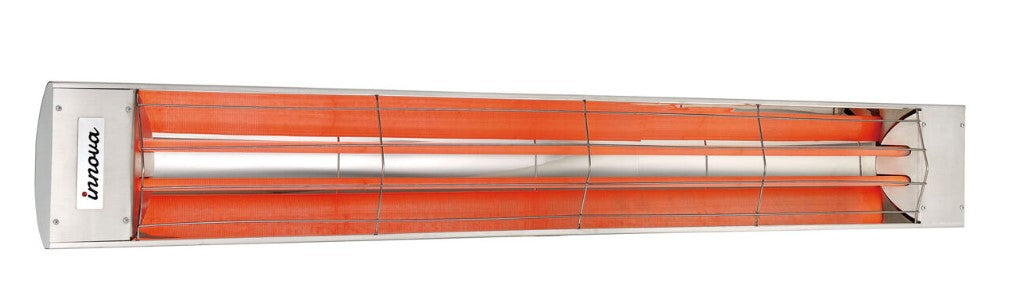 Eurofase 61-Inch 240V 6000W Electric Infrared Dual Element Heater EF60240S - Perfect for Large Warehouses, Garages & Outdoor Workspaces