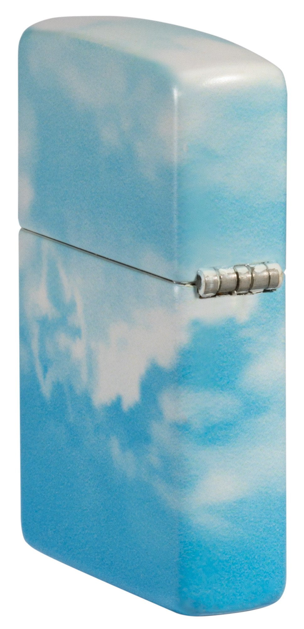 Zippo Lighter with Cloudy Sky Design - Windproof Refillable Metal Lighter for Outdoor Camping, Hiking & Everyday Carry (ECDC)