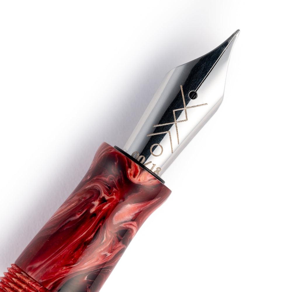Tailored Pen Company × @pensandturquoisebrown Santelmo (St. Elmo's Fire) Fountain Pen - Premium Handcrafted Writing Instrument for Collectors & Calligraphy Enthusiasts | Perfect for Gift Giving, Journaling & Signature Signing