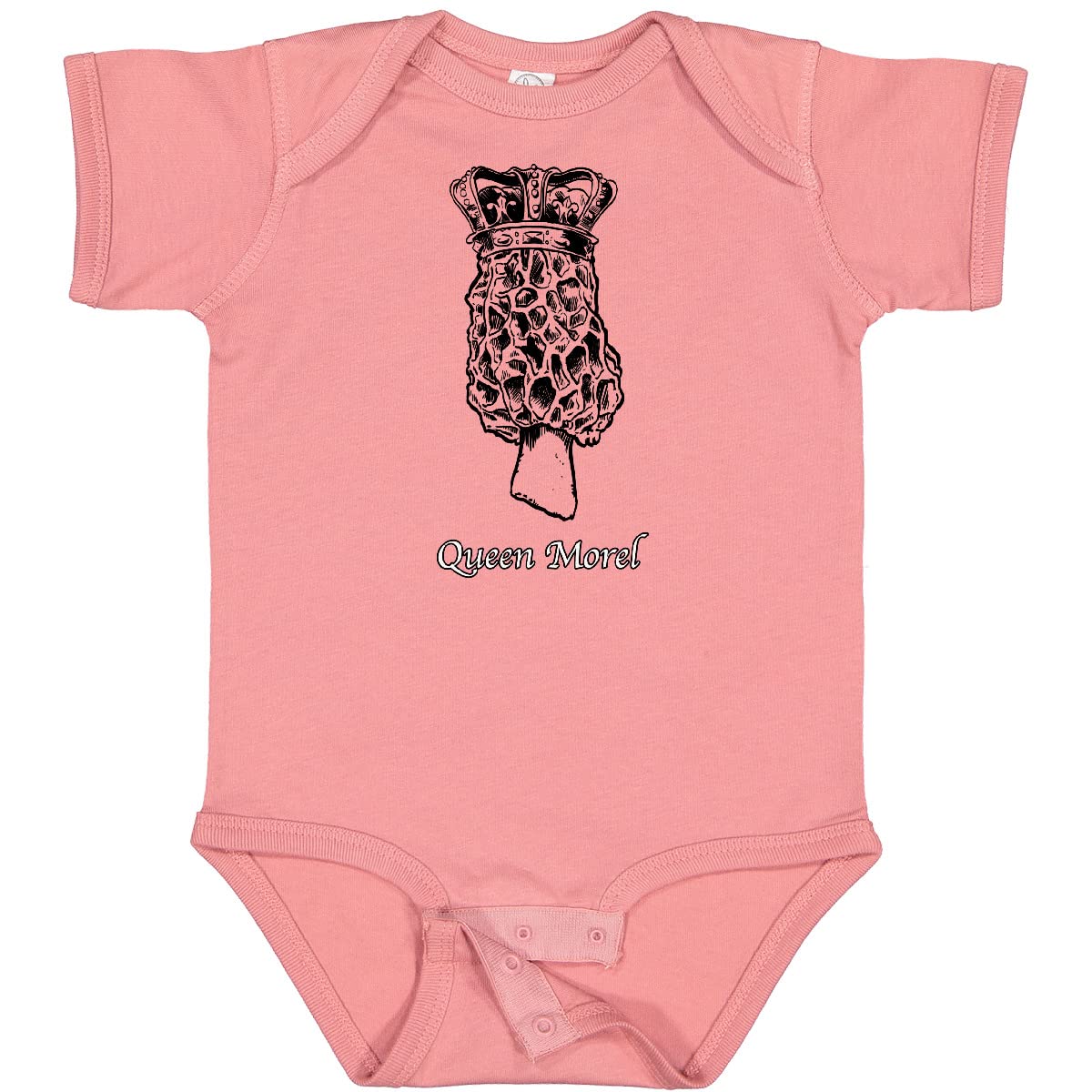 Inktastic Mushroom Queen Baby Bodysuit - Foraging & Outdoor Adventures