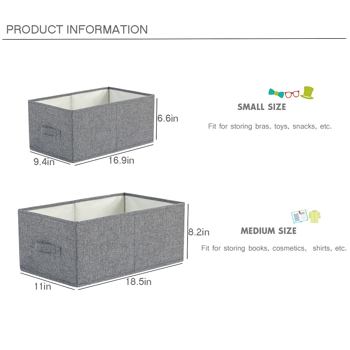 Foldable Fabric Storage Bins with Lids - 2 Pack Pink Large Closet Organizers for Shelves, Bedroom & Home Organization | Perfect for Clothes, Toys & Seasonal Storage