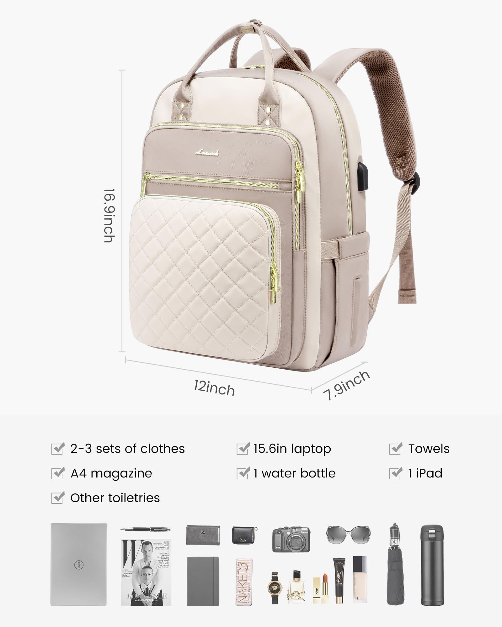 LOVEVOOK Women's 15.6