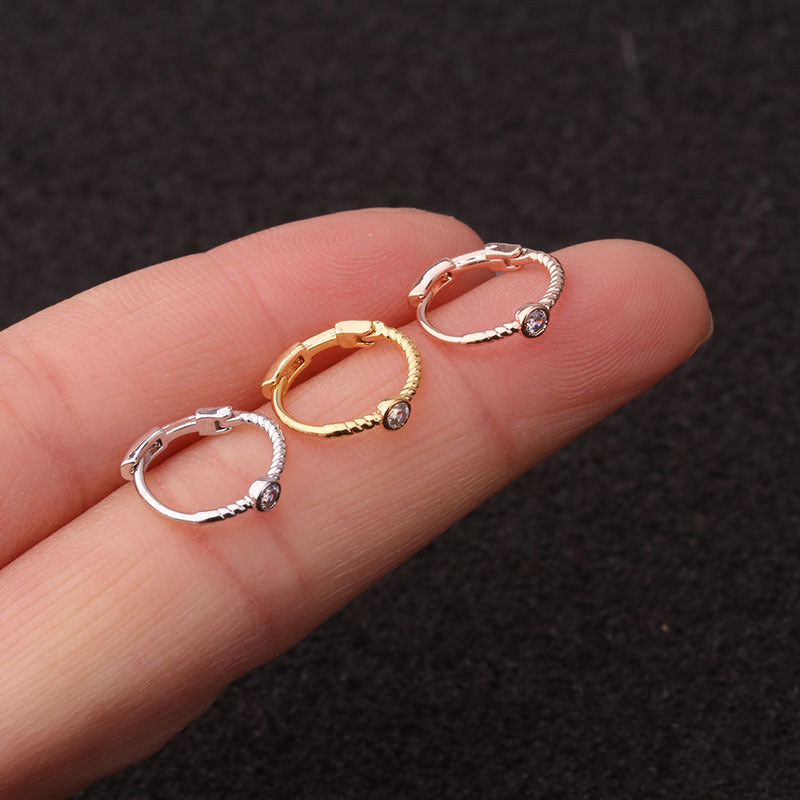 18K Gold Cartilage Huggie Hoop Earrings - Small Minimalist Hoop Earrings for Women | Perfect for Everyday Wear, Date Nights & Special Occasions