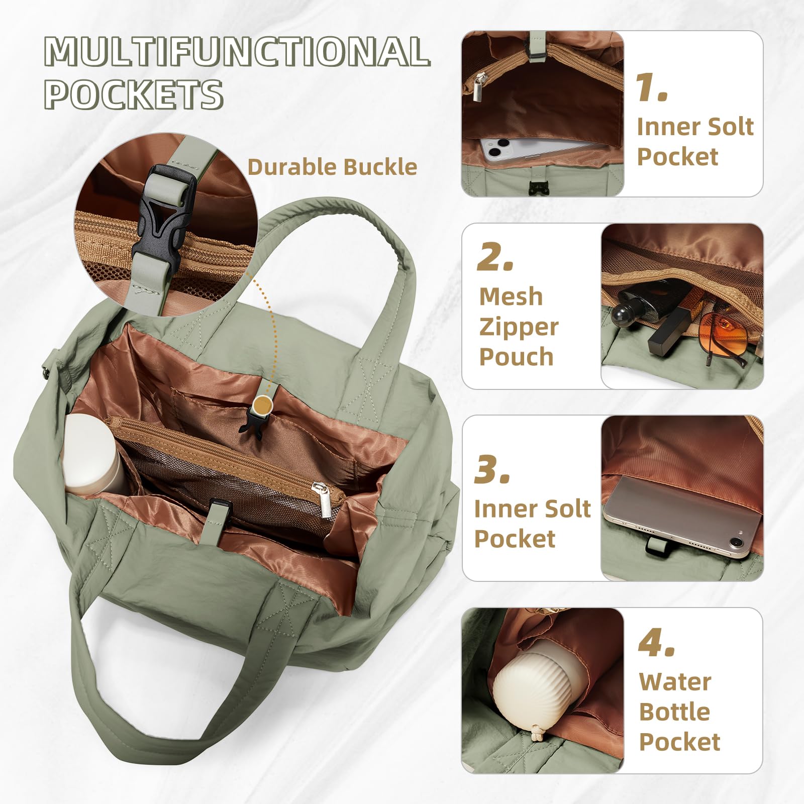 Premium Pickleball & Tennis Bag for Women & Men - Lightweight Crossbody Racket Bag with Padded Compartment | Perfect for Court, Travel & Gym Use