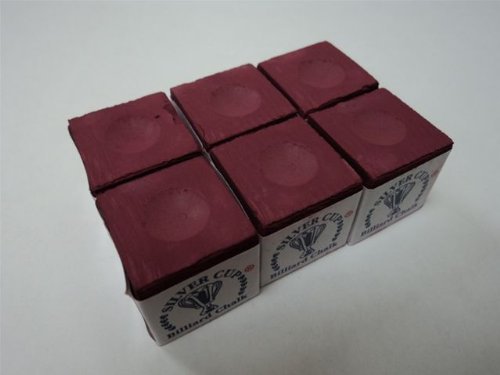 Premium Silver Cup Set of 6 - Professional Wine & Billiard Pool Cue Chalk Holder - Perfect for Bars, Game Rooms & Home Entertainment