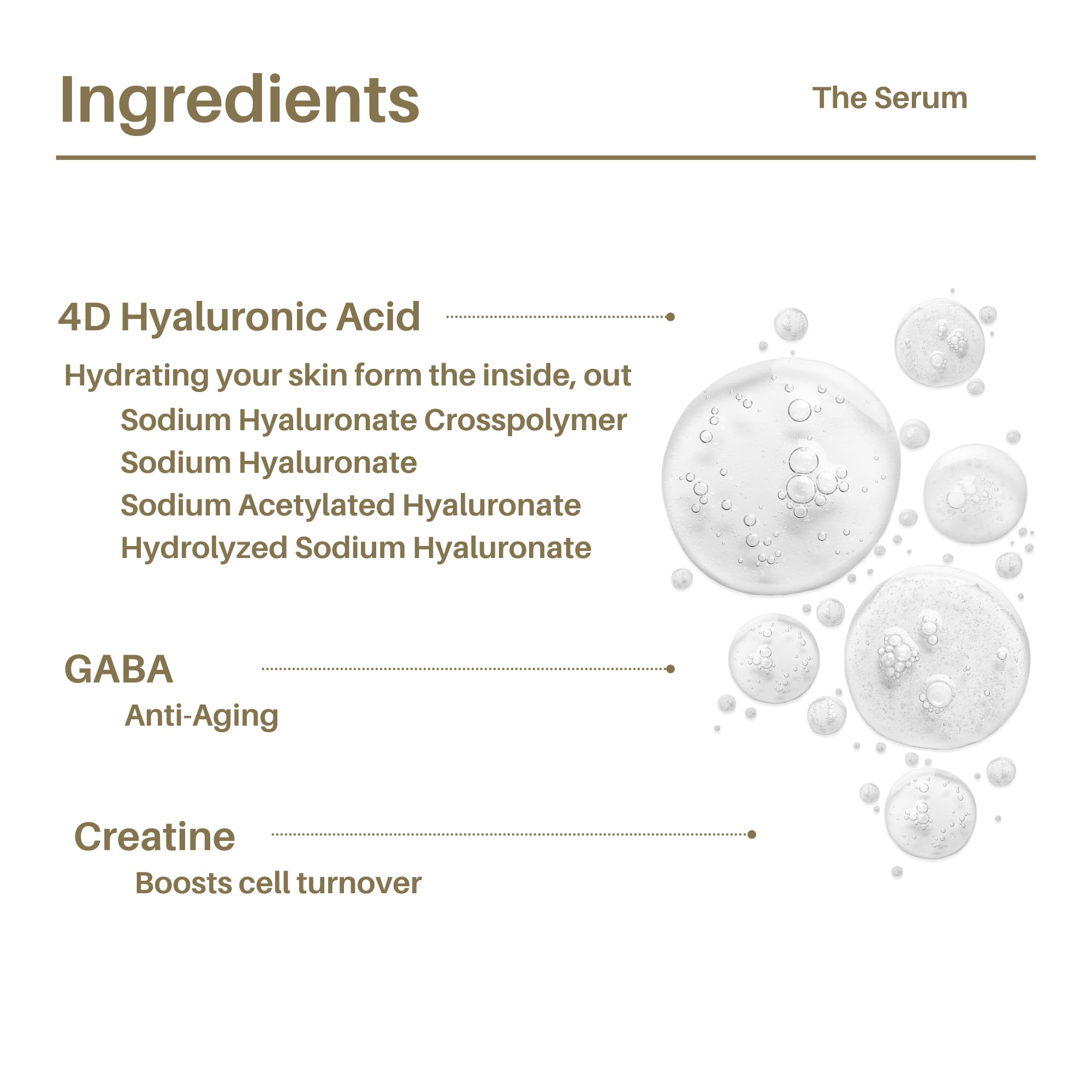 Best Hyaluronic Acid Face Serum for Sensitive Skin - Anti-Aging & Firming Facial Treatment - Daily Moisturizer for Women & Men - Dermatologist Tested - Perfect for Dry Skin & Wrinkle Reduction