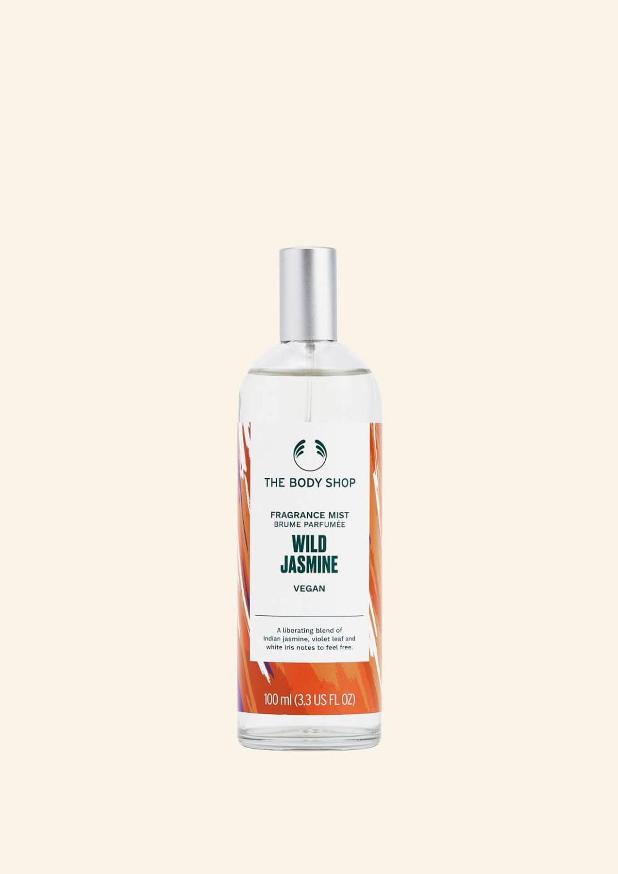The Body Shop Wild Jasmine Body Mist - 100ml / 3.3 fl oz Fragrance Spray for Women | Long-Lasting Floral Scent | Perfect for Daily Wear, Date Nights & Special Occasions