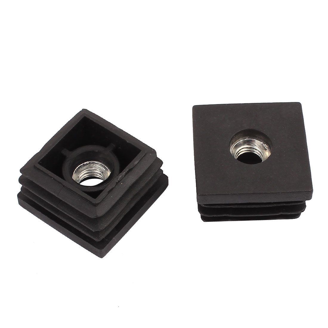 Adjustable Square Leveling Feet 30x30x18mm - 10 Pack Furniture Table Chair Leg Levelers - Perfect for Stabilizing Wobbly Tables, Chairs, and Cabinets - Ideal for Home, Office, and Restaurant Furniture