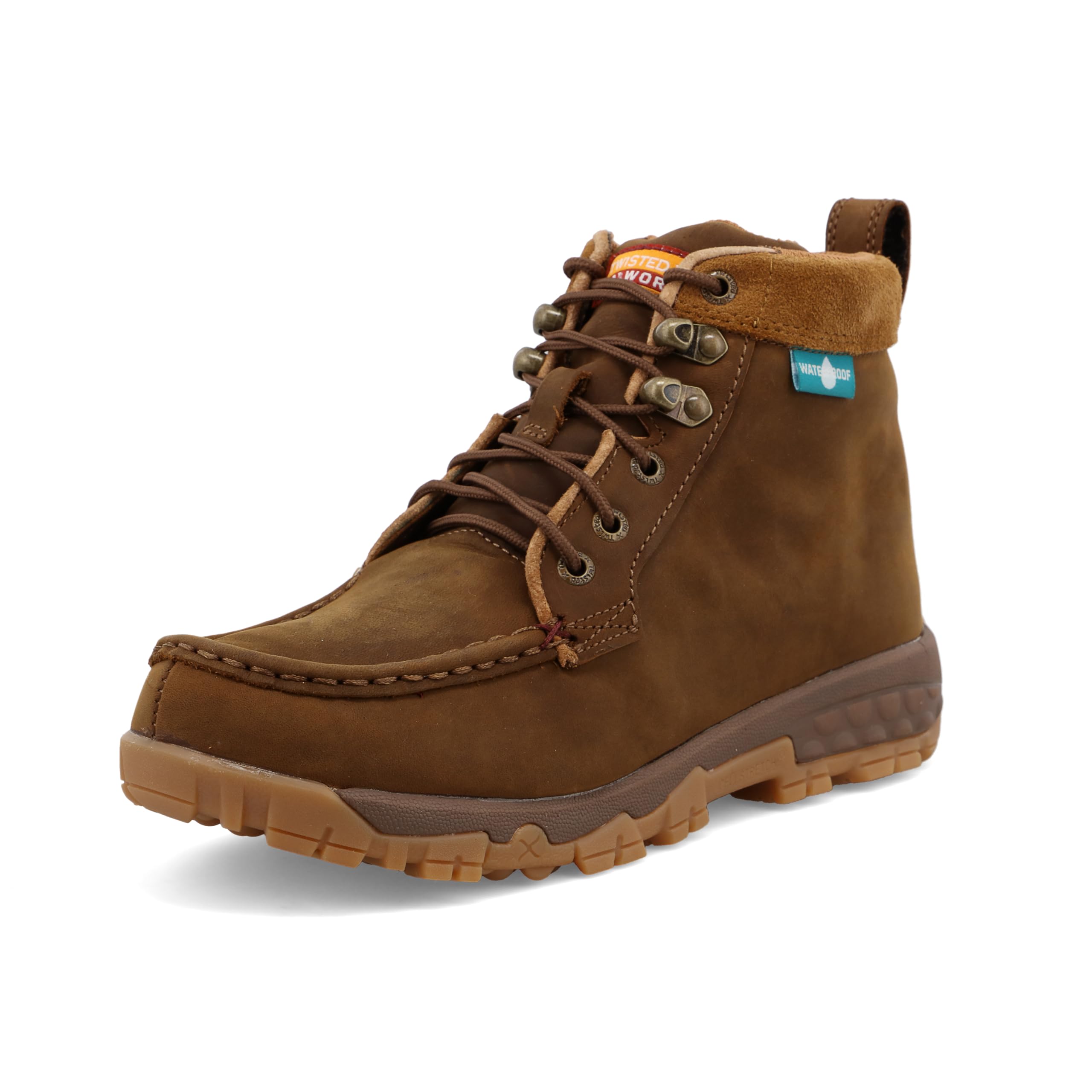 Twisted X Women's Soft Toe Work Boots with EVA Midsole & CellStretch Technology - Slip Resistant Safety Shoes for Construction, Gardening & Outdoor Work