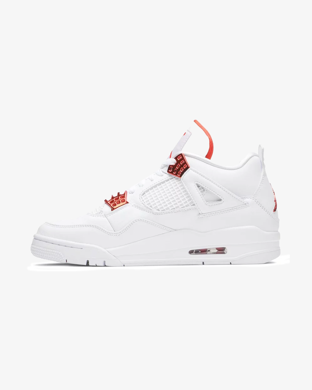 Nike Air Jordan 4 Retro 'Metallic Orange' Men's Basketball Shoes - Stylish Sneakers for Casual Wear & Street Fashion
