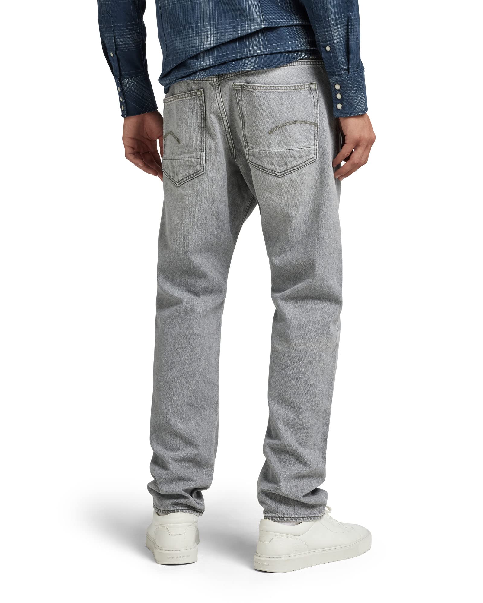 G-STAR Men's Triple A Straight Fit Jeans - Classic Denim Pants for Casual Wear & Everyday Style | Perfect for Office, Dating & Weekend Outfits
