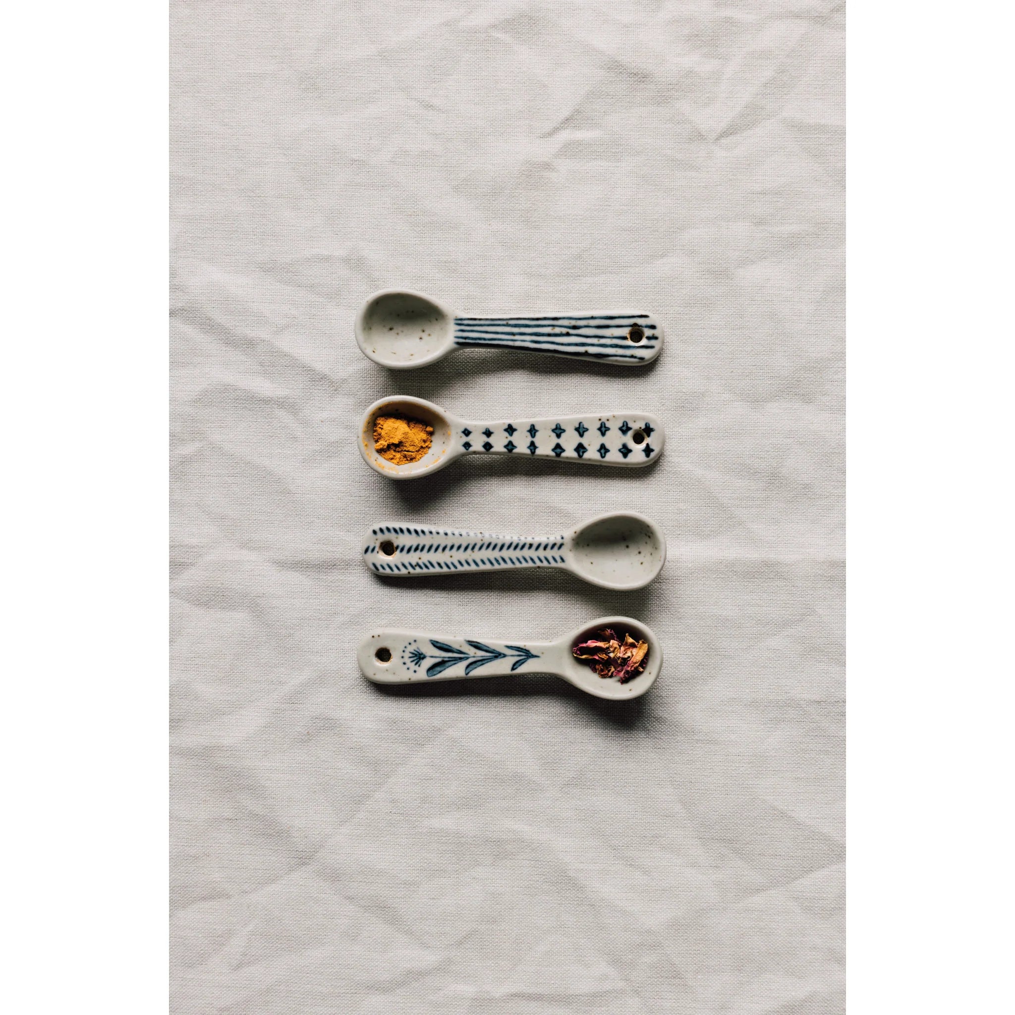 Element Mini Spoon Collection - Premium Stainless Steel Mini Spoons for Coffee, Tea, Sugar, Spices & Desserts - Perfect for Home, Office, Travel & Camping Use