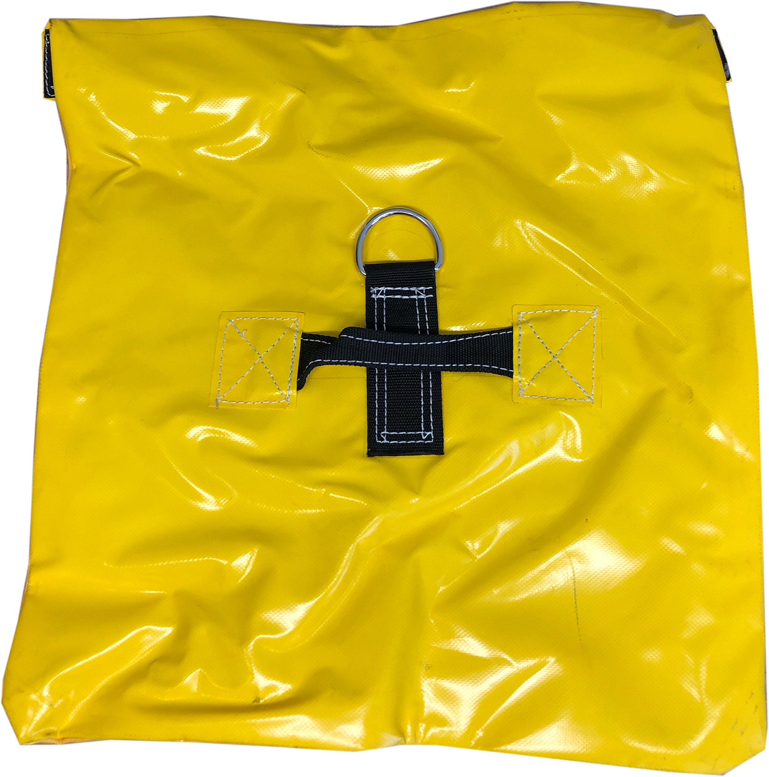 Heavy-Duty Vinyl Sand Bags - 6 Pack Yellow Anchor Weights for Inflatables, Bounce Houses, Tents & Outdoor Events - Perfect for Parties, Festivals & Backyard Gatherings