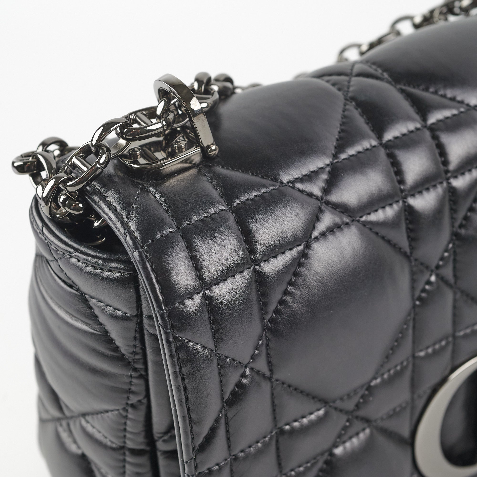 Dior Medium Caro Bag in Black | Luxury Designer Handbag for Women | Perfect for Work, Evening & Special Occasions