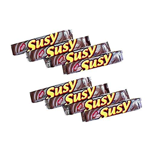 Delicious Venezuelan Chocolate Filled Cookies - 8 Pack of Susy Maxi Galleta with Coconut Cream - Perfect for Snacking, Gifts & Desserts | Great for Parties, Office Treats & Family Gatherings