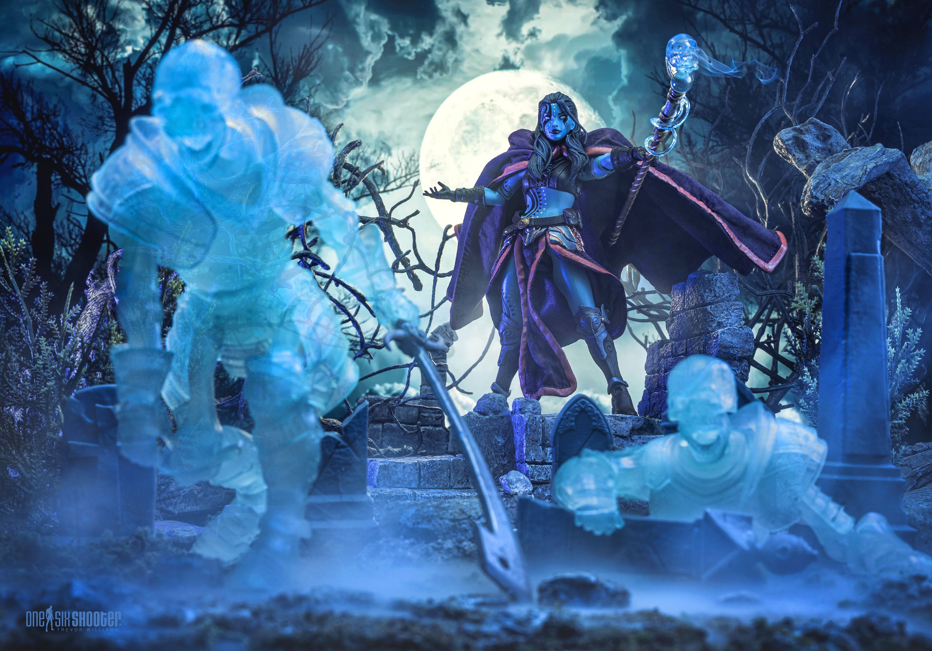Mythic Legions Ashes of Agbendor Azza Spiritbender 2 Action Figure - Preorder Now | Fantasy Collectible for Display & Role-Playing Games