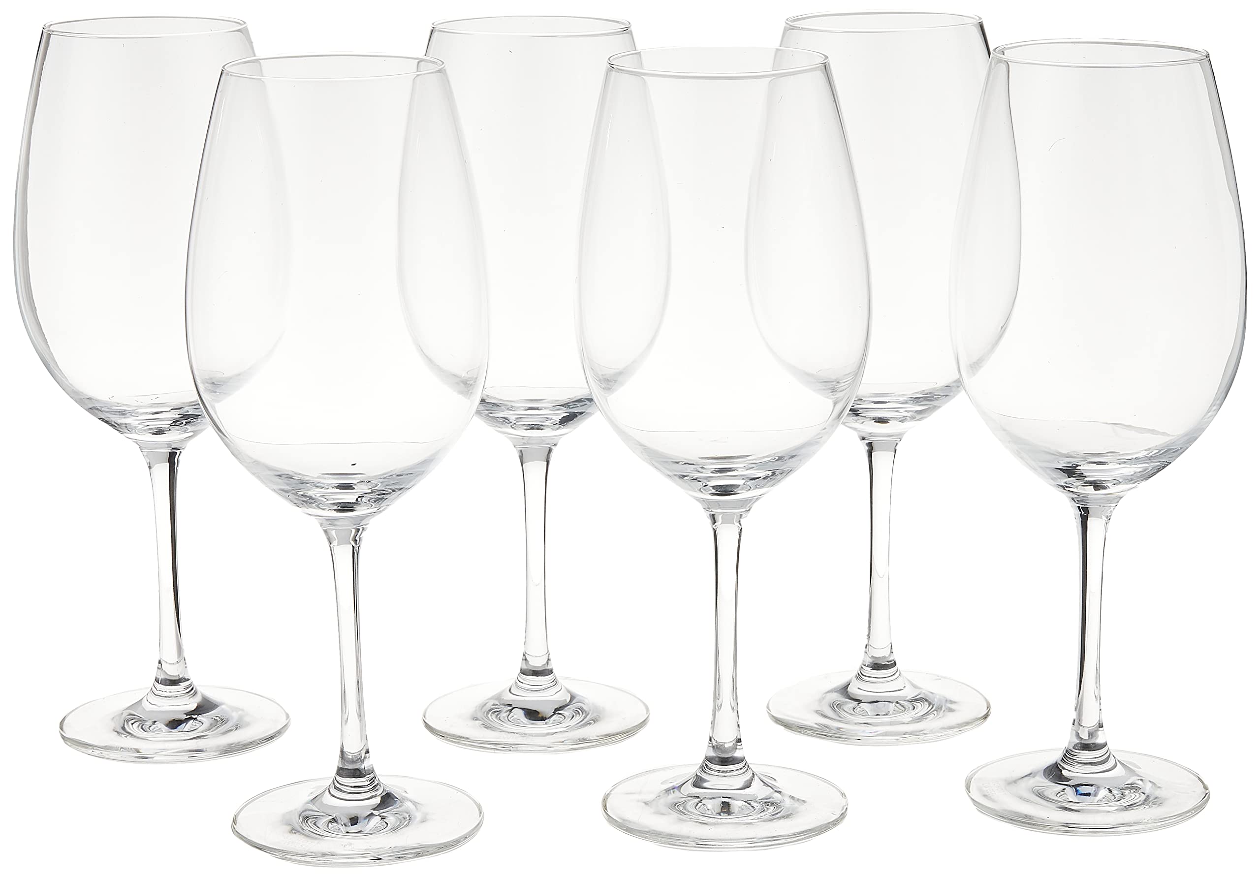 Premium Schott Zwiesel Ivento 16.9oz (480ml) Red Wine Glasses - Set of 6 Crystal Stemware for Wine Tasting & Fine Dining | Elegant Glassware for Parties, Gifts & Home Entertaining