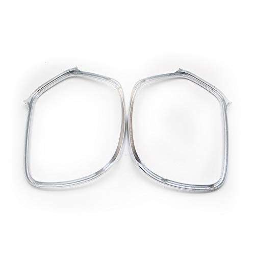 Chrome Motorcycle Mirrors Trim Decoration for Honda Goldwing GL1800 (2001-2012) - Enhances Style & Visibility for Touring Riders