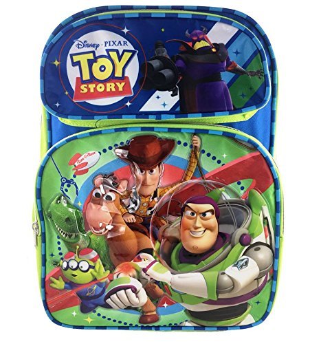 SMJAITD Toy Story 16-Inch Backpack - Official Disney Infinity & Beyond Themed School Bag for Kids & Adults - Perfect for School, Travel & Cosplay