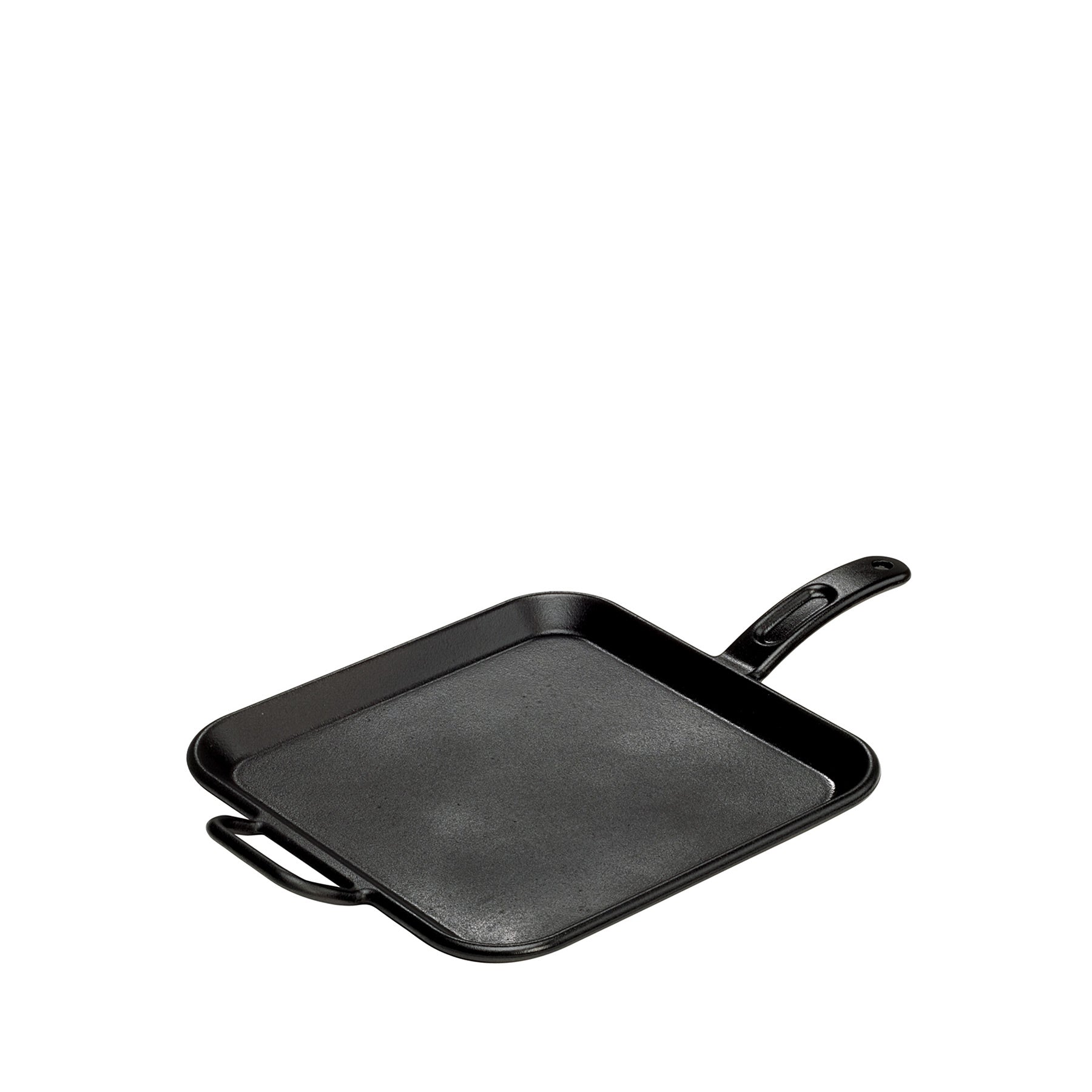 12 Inch Cast Iron Square Griddle Pan - Pre-Seasoned, Heavy Duty Skillet for Stovetop, Grill & Oven - Perfect for Pancakes, Steaks, Burgers & Outdoor Cooking