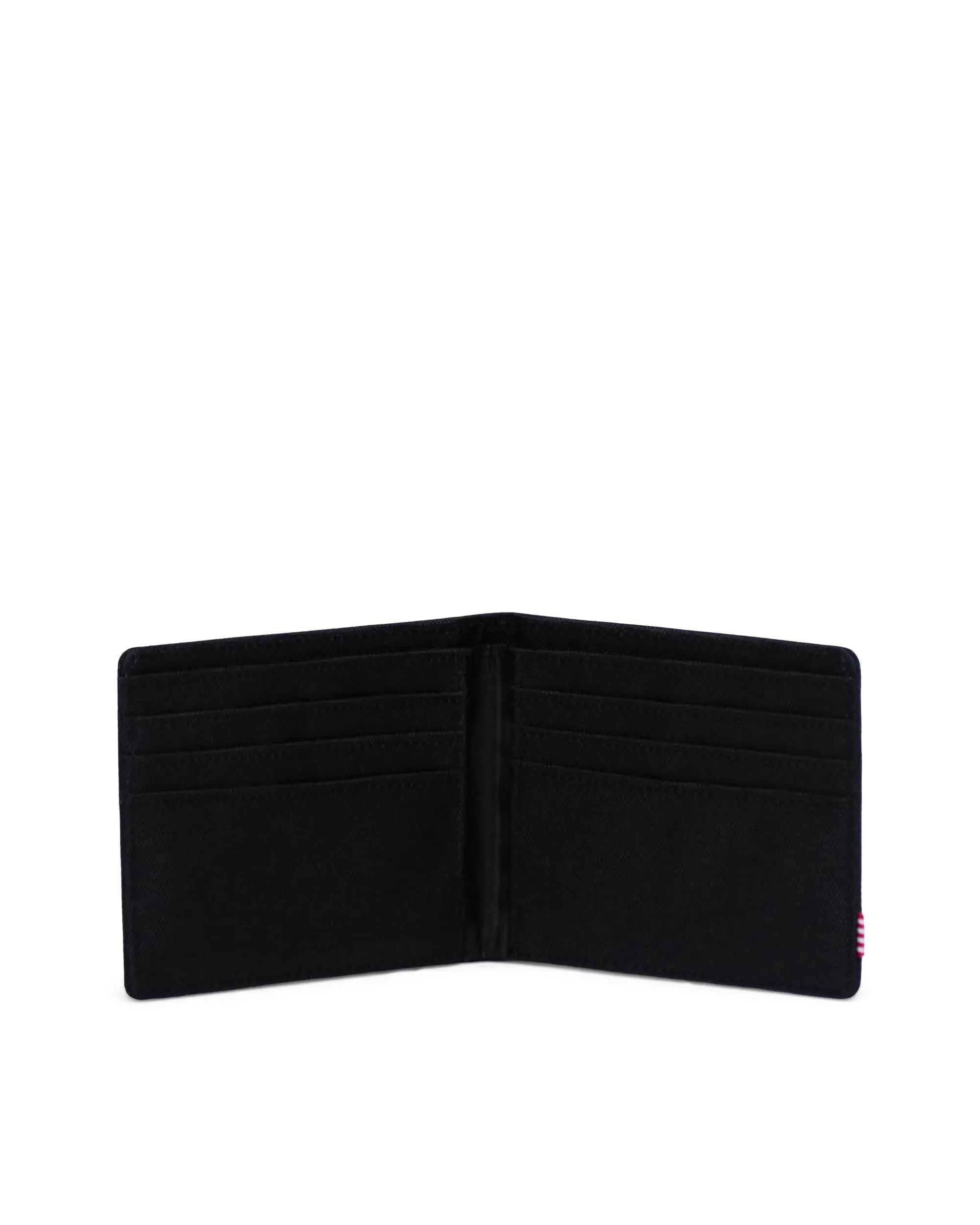 Herschel Roy Wallet - Slim RFID Blocking Leather Bifold Wallet for Men - Black Tonal - Perfect for Everyday Carry, Travel & Business Use